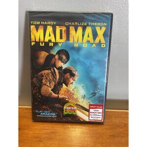 Mad Max: Fury Road Tom Hardy Charlize Theron DVD New Factory Sealed